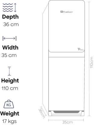 Water Dispenser Dimensions