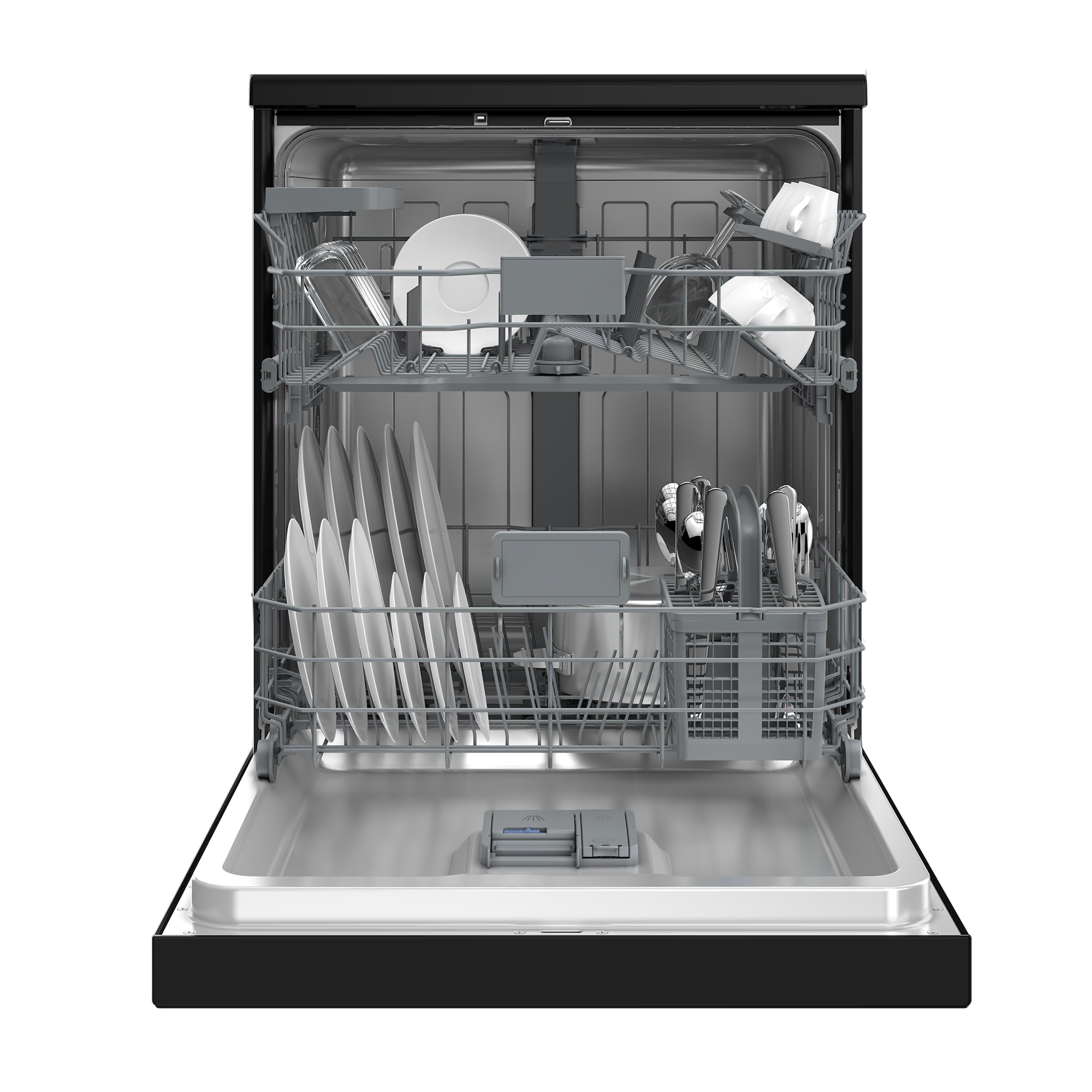 DDW 1470 Glass Black Inverter Dishwasher