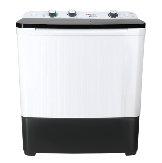 DW 6550 GLASS LID (BLACK/GREY) Twin Tub Washing Machine