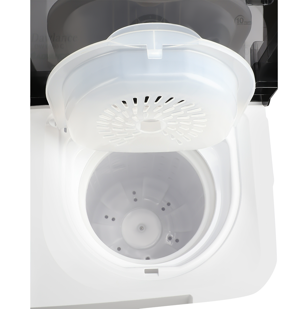 DW 6550 GLASS LID (BLACK/GREY) 