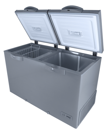 91997 Signature LVS Grey Twin Door Freezer