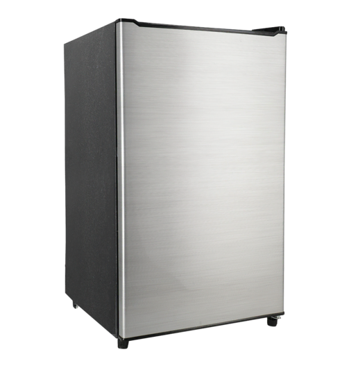 REF 9106 R (BLACK & SILVER) Single Door Refrigerator