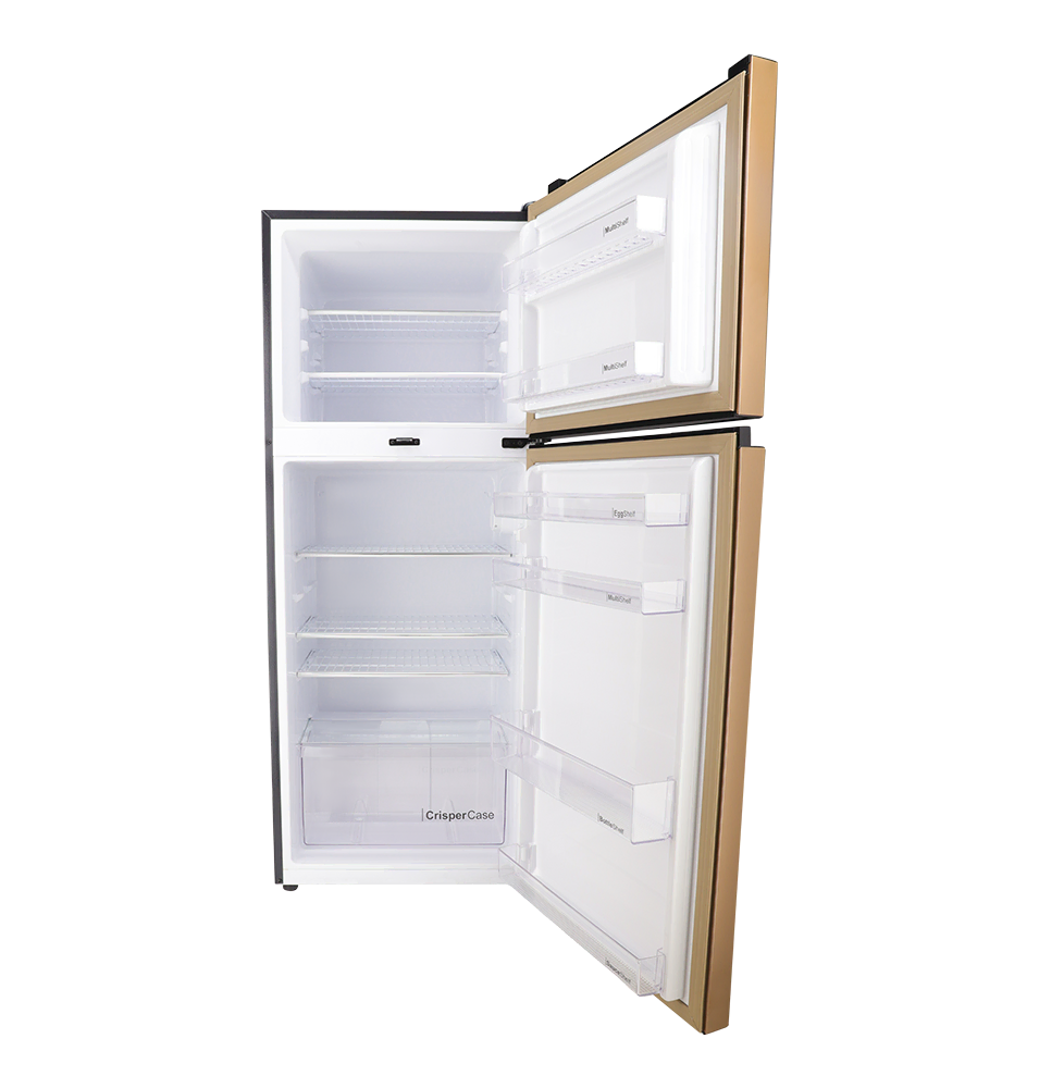 REF 9173 CHROME HAIRLINE BLACK Medium Refrigerators