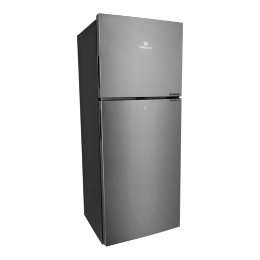REF 91999 CHROME PRO HAIRLINE SILVER Double Door Refrigerator