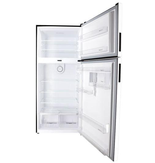 REF 91999 CHROME PRO HAIRLINE SILVER Double Door Refrigerator