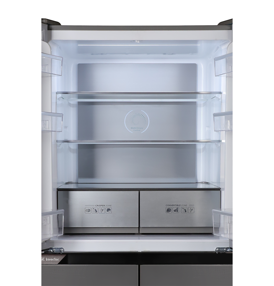 DMD 7950 Inox Inverter No Frost Refrigerator