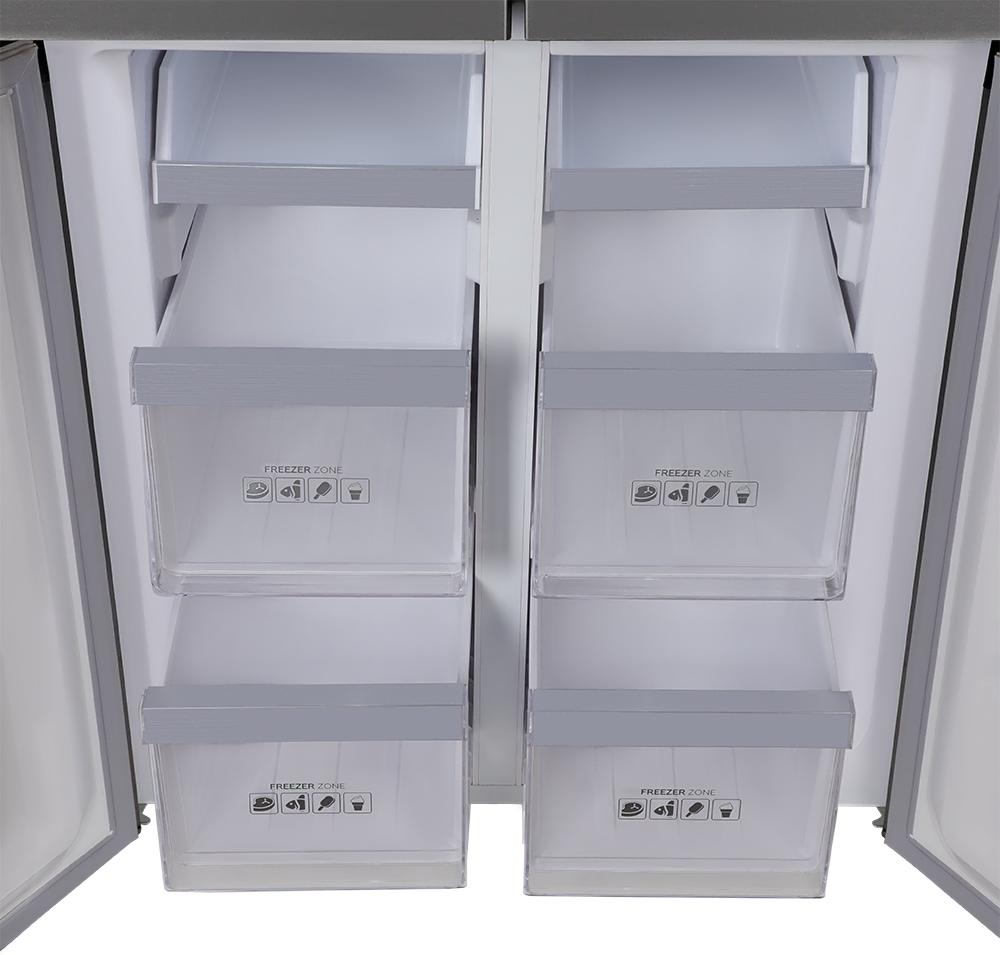 DMD 7950 Inox Inverter No Frost Refrigerator