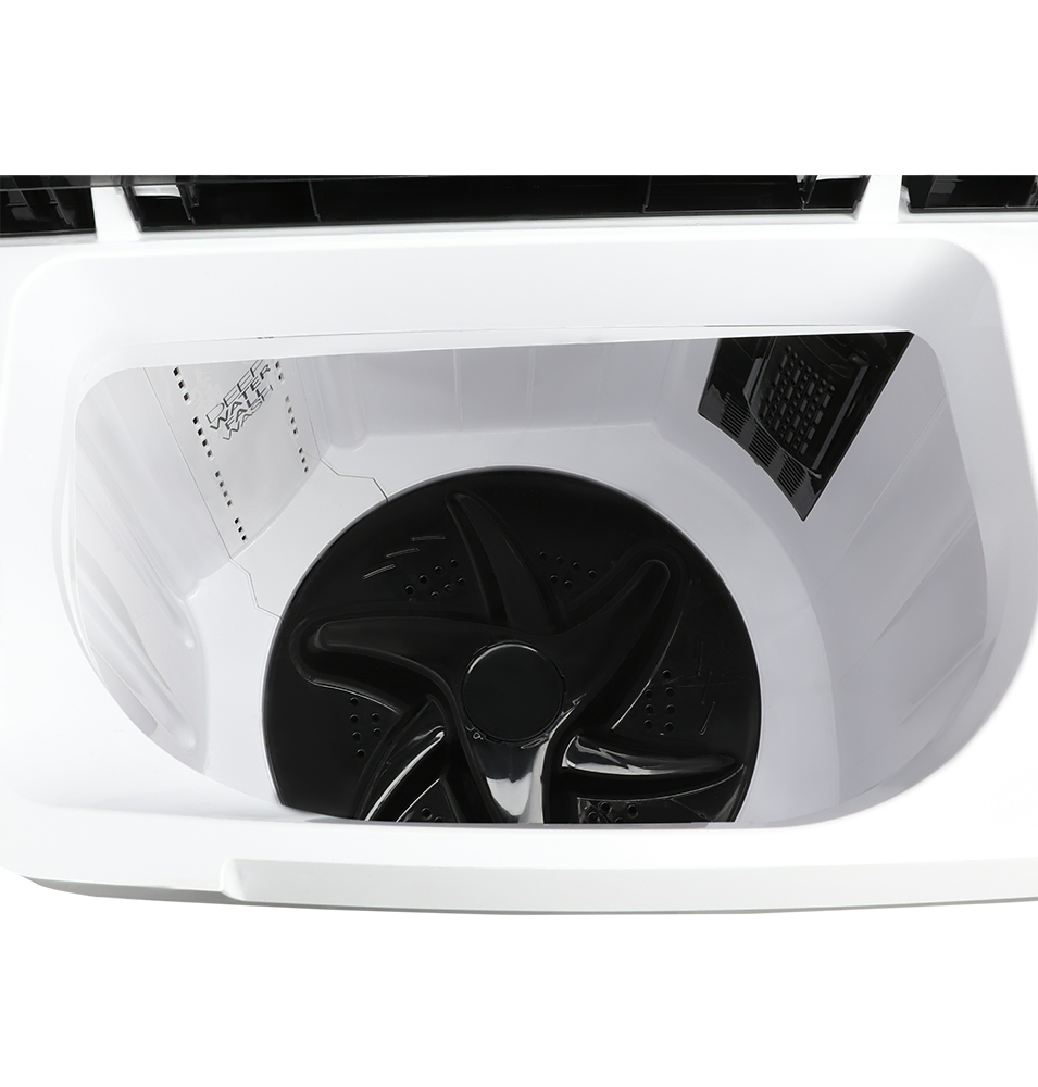 DW 7500 TWIN TUB CLEAR LID (WHITE) 